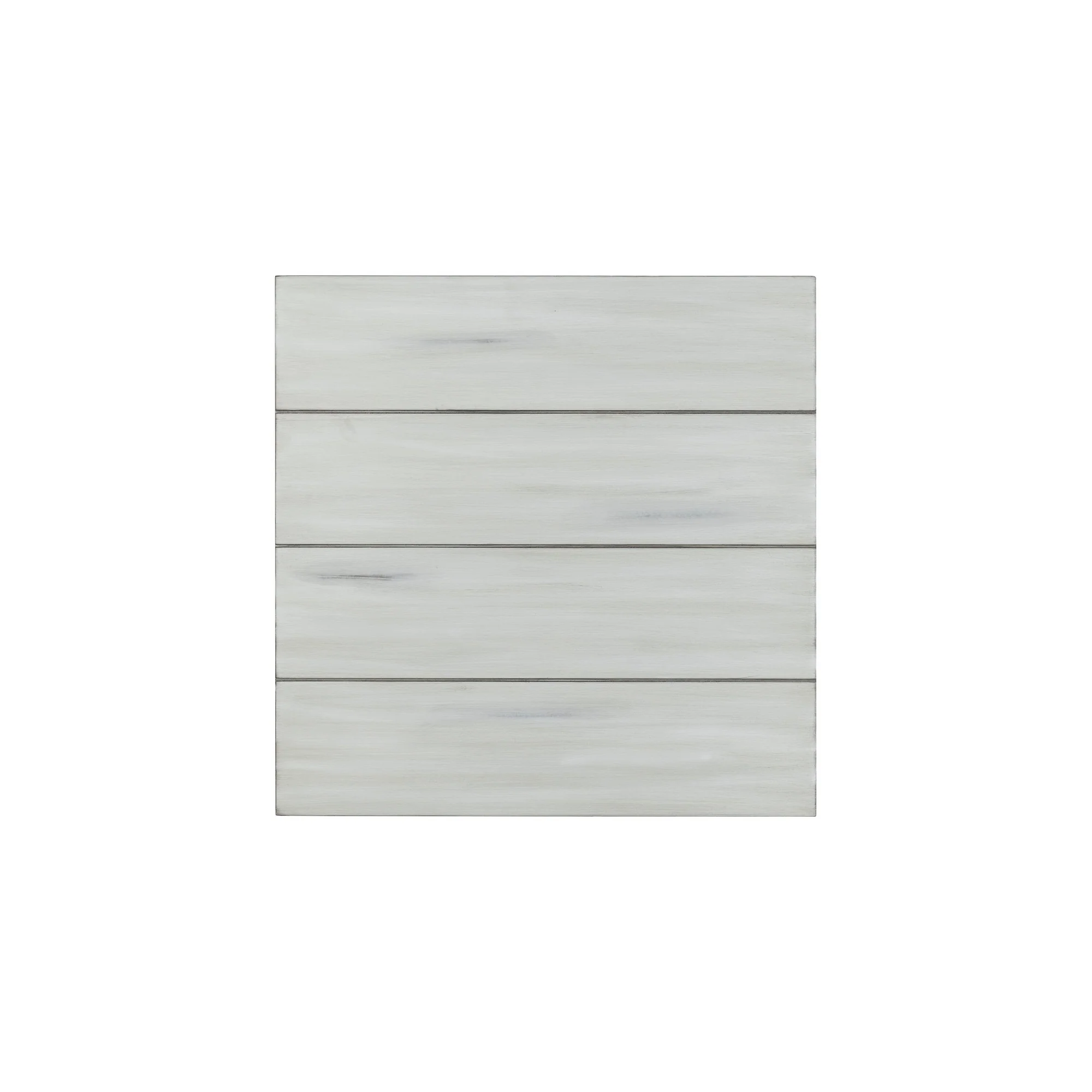 1 Open Shelf Wooden End Table With X Shaped Accents White By Benzara - Image 5