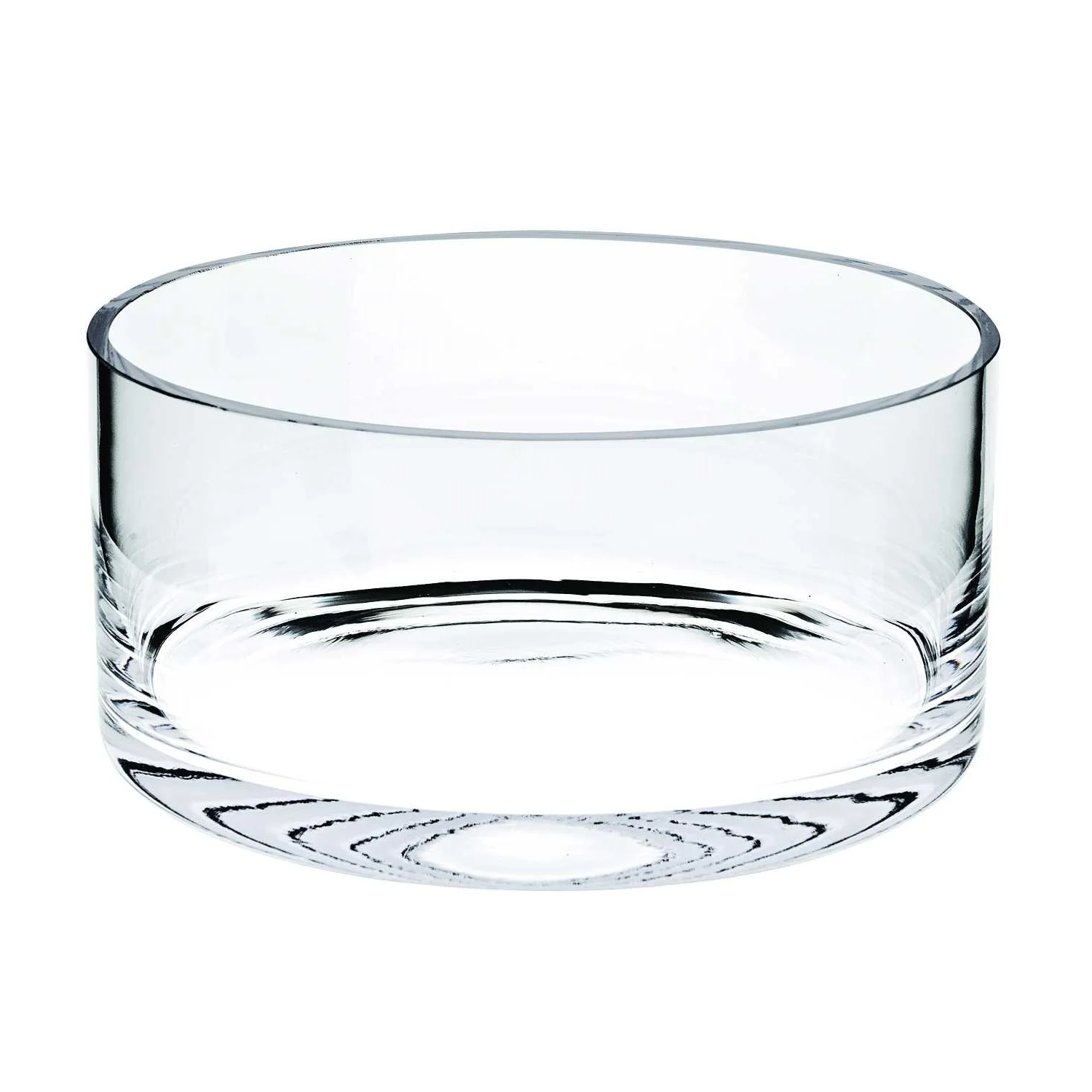 10 Mouth Blown Crystal European Made Crystal Bowl By Homeroots - Image 2