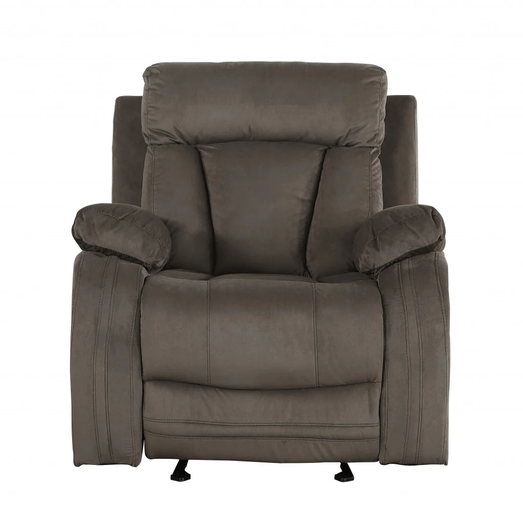 120" Modern Brow Fabric Sofa Set By Homeroots - Image 3