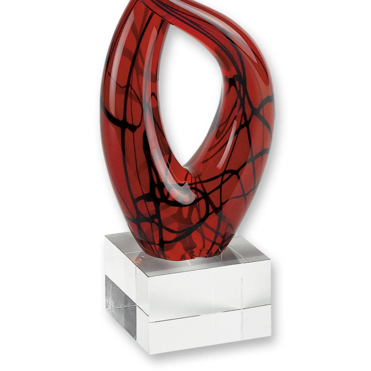 13 MultiColor Art Glass Centerpiece By Homeroots - Image 2