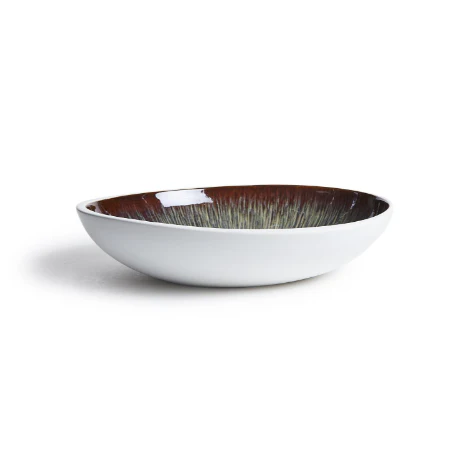 14 1/2" Glaze Bowl Set Of 3 By Tozai Home - Image 2