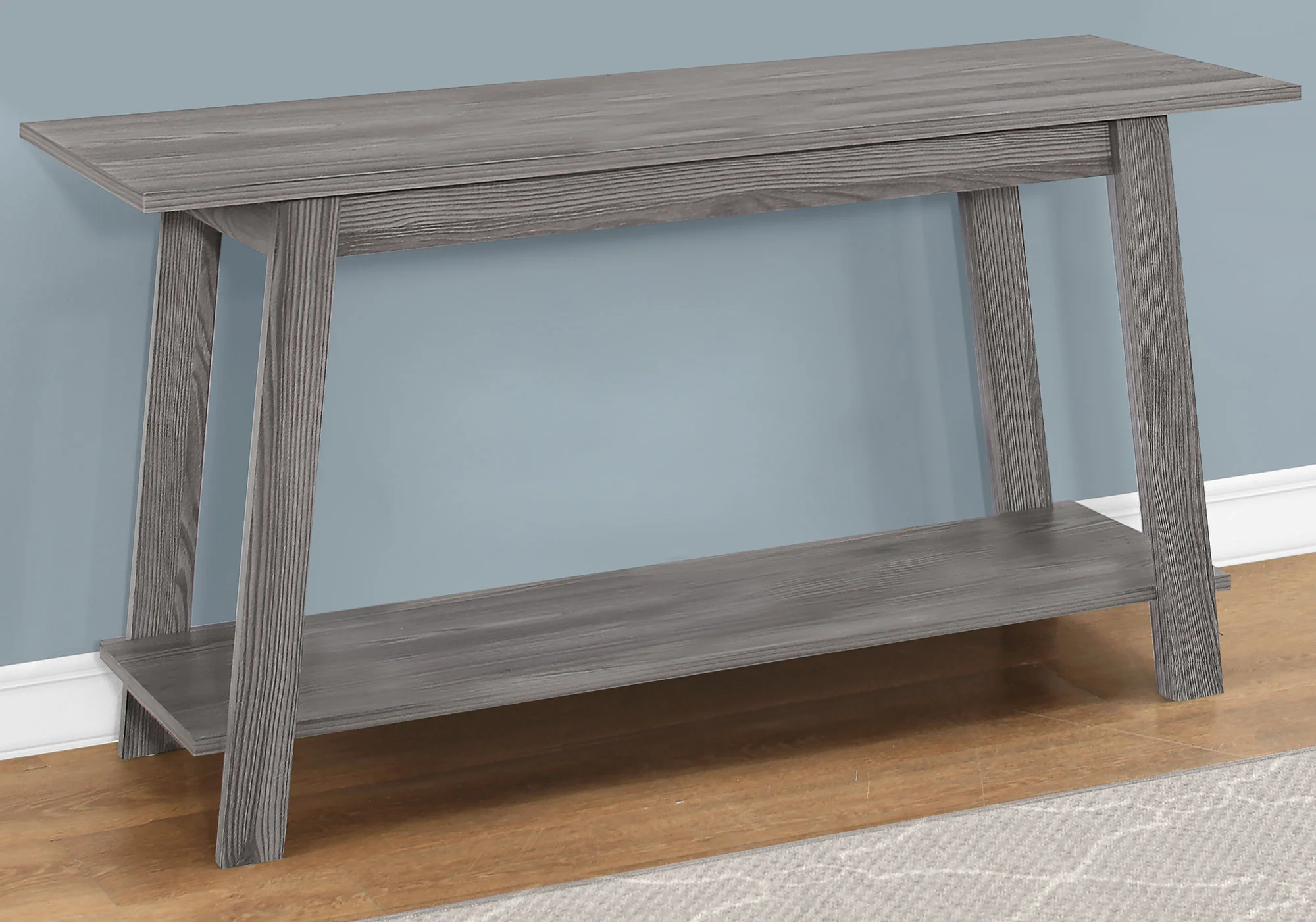 15.75" X 42" X 22.5" Grey Particle Board Laminate TV Stand By Homeroots - Image 2