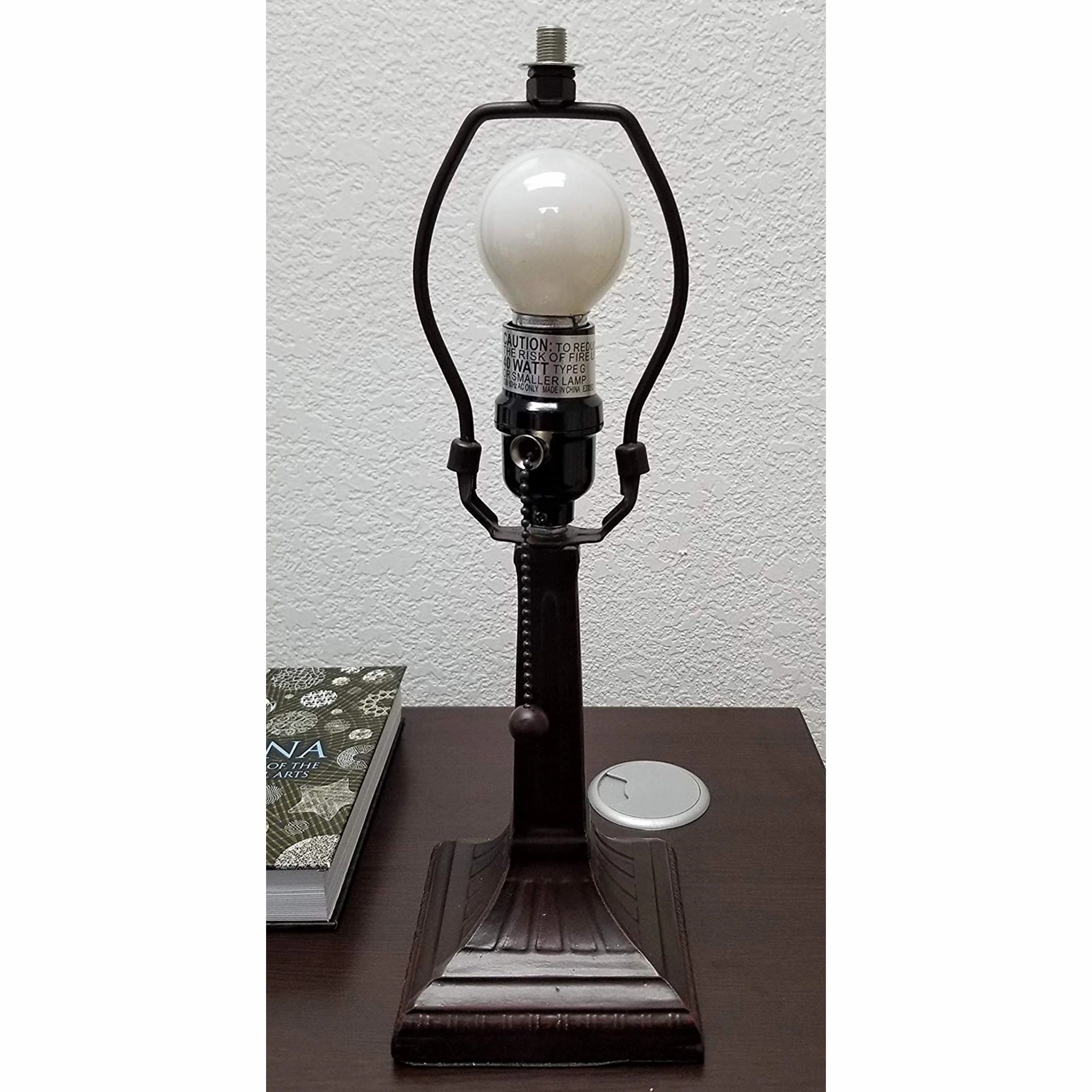 15" Tiffany Style Floral Dragonflies Table Lamp By Homeroots - Image 4