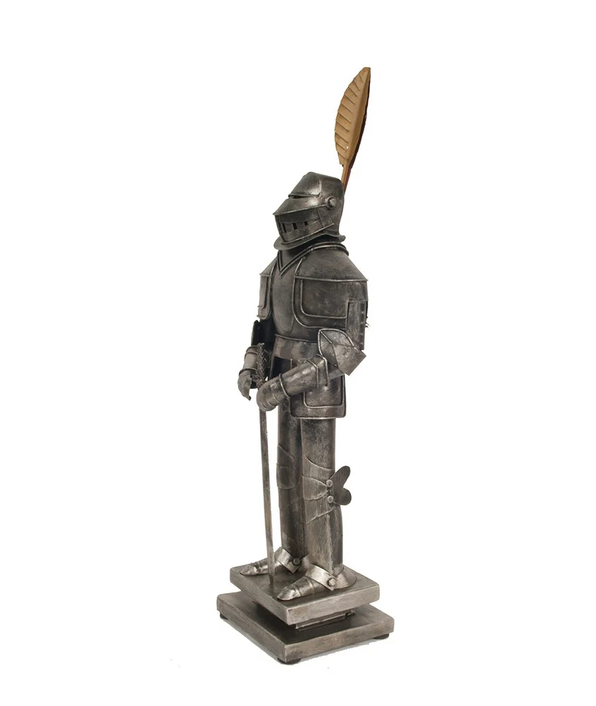 15th Century Armor Suit Sculpture By Homeroots - Image 2
