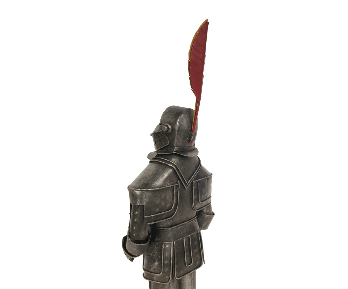 15th Century Armor Suit Sculpture By Homeroots - Image 9