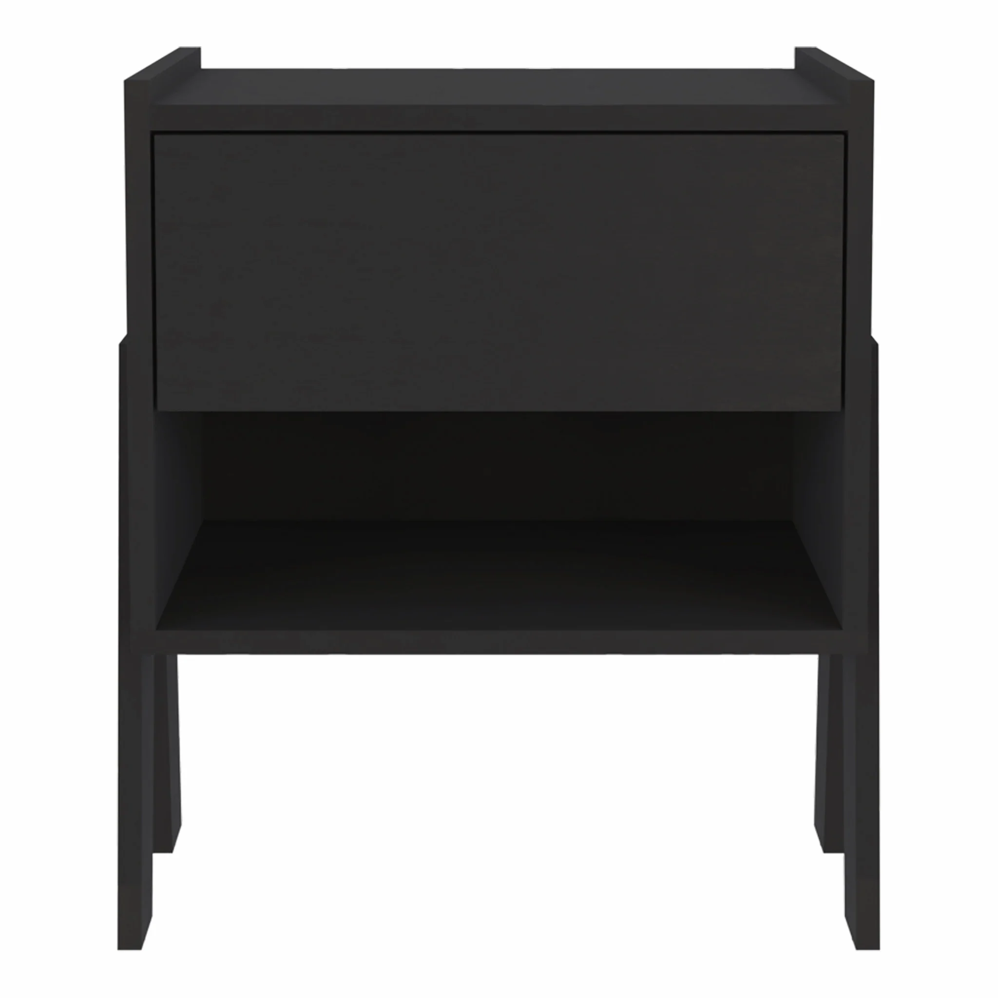 18.89" Rectangular One Drawer With Manufactured Wood Top By Homeroots - Image 2