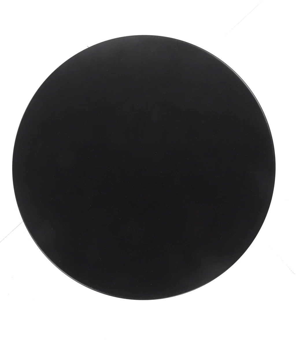 18" Black Iron Free Form End Table By Homeroots - Image 2