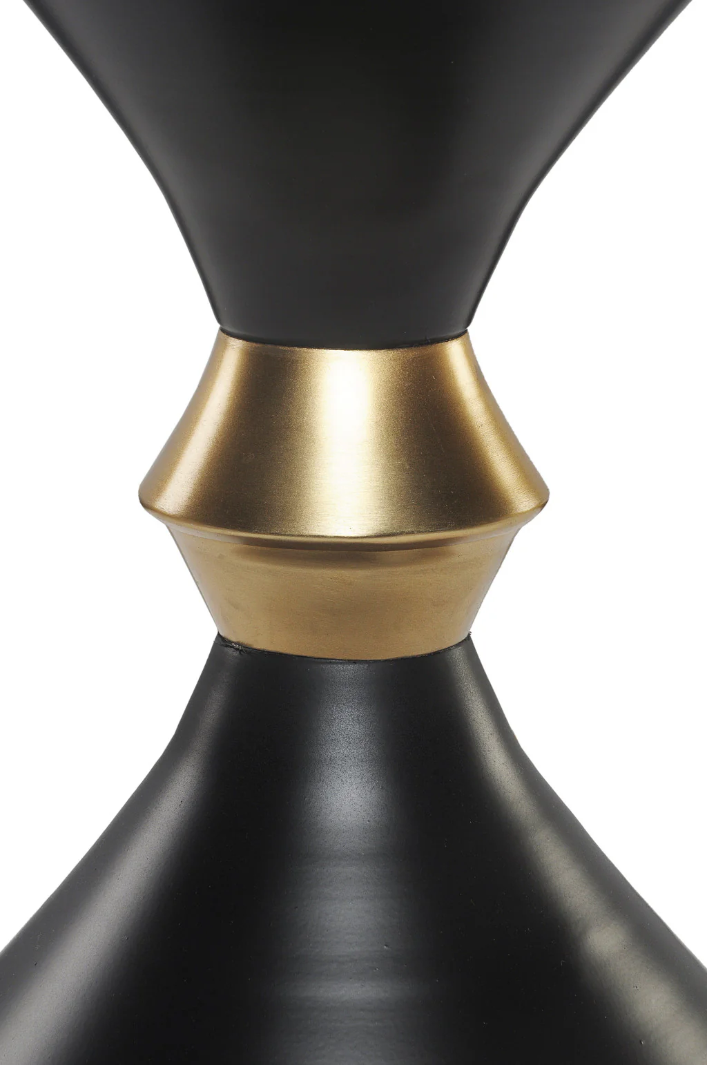 18" Black Iron Free Form End Table By Homeroots - Image 4