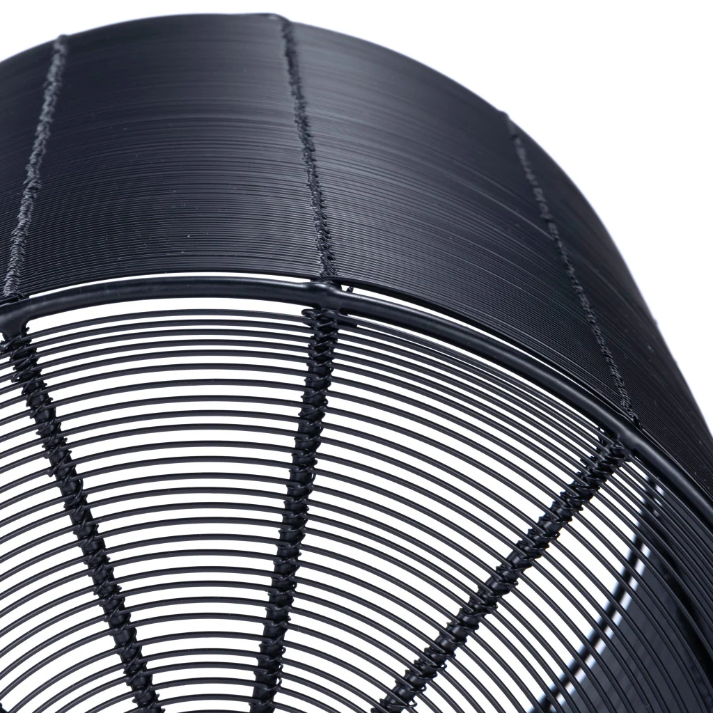 18" Black Round Wire End End Table By Homeroots - Image 7
