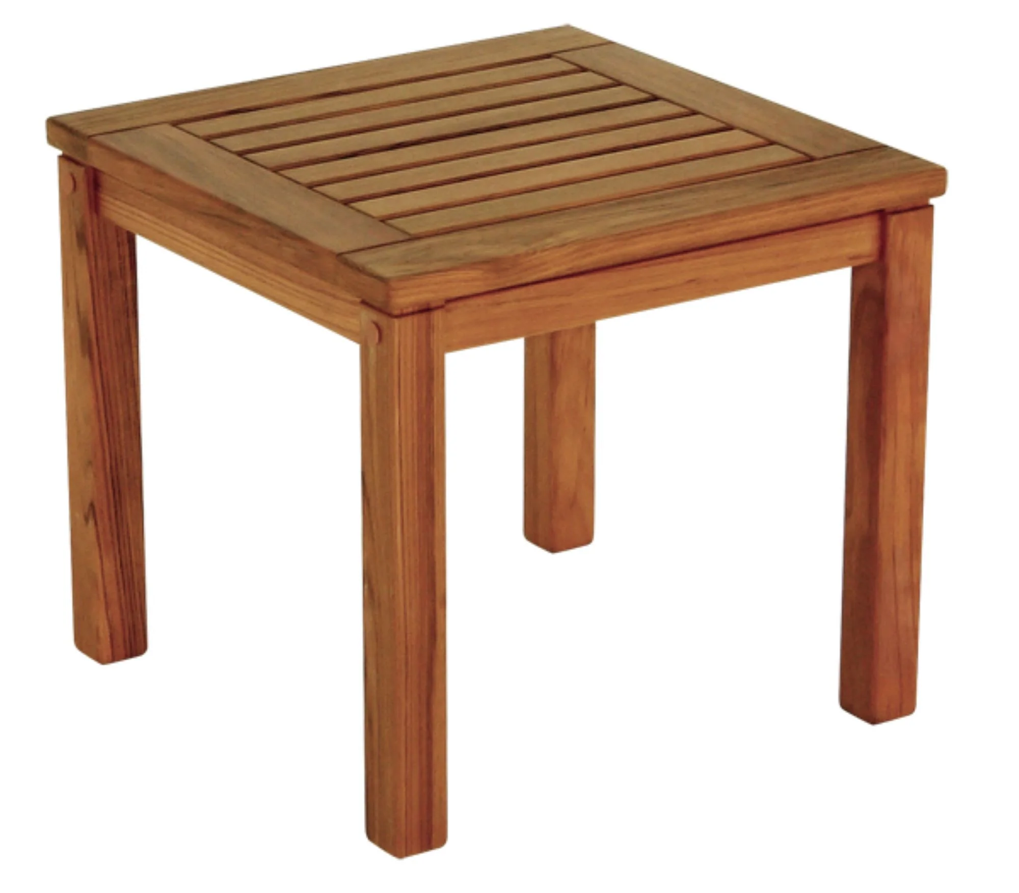 18" Brown Solid Wood Square End Table By Homeroots - Image 2
