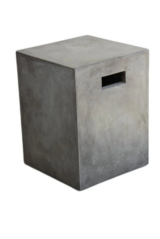 18' Concrete Dining Stool By Homeroots - Image 3