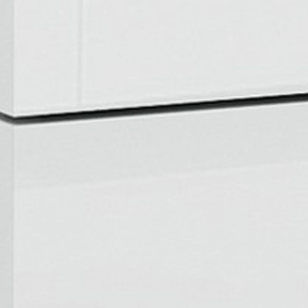 18" Superb White High Gloss Nightstand By Homeroots - Image 3