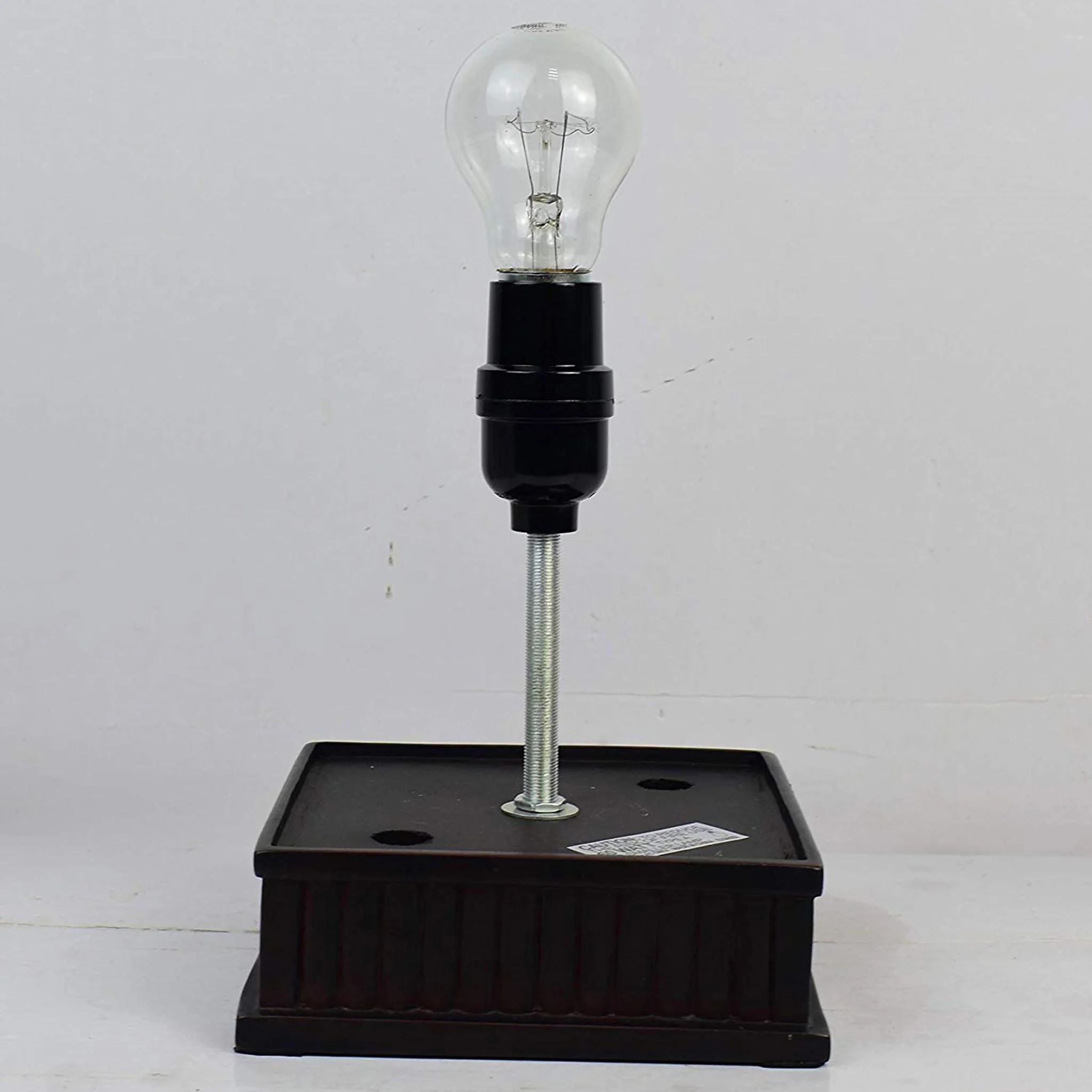 18" Tiffany Style Dragonfly Dark Brown Base Table Lamp By Homeroots - Image 4