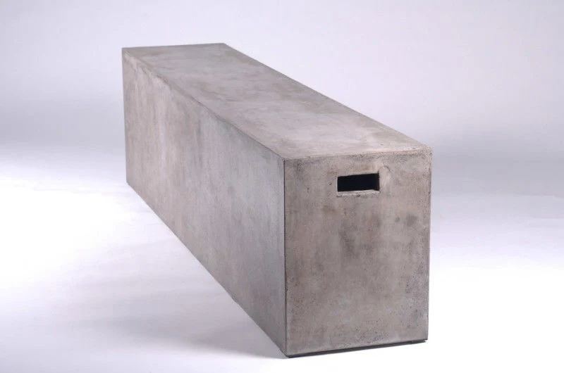 19' Concrete Bench By Homeroots - Image 2