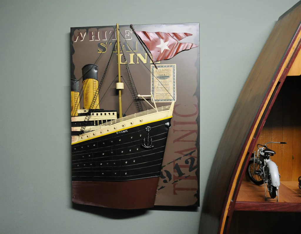 1912 RMS Titanic 3D Front Bow Painting By Homeroots - Image 4