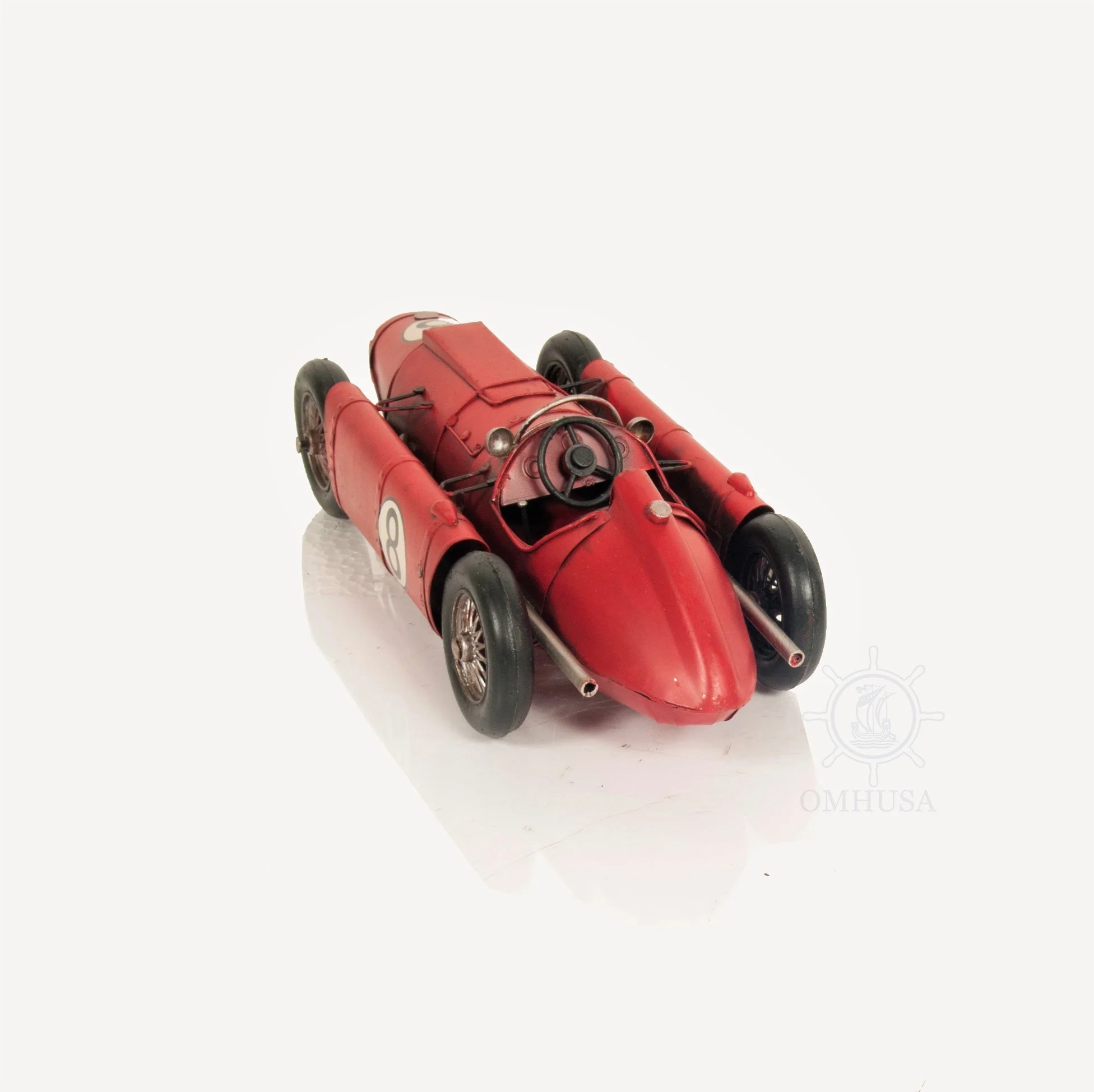1954 Lancia D50 Sculpture By Homeroots - Image 3