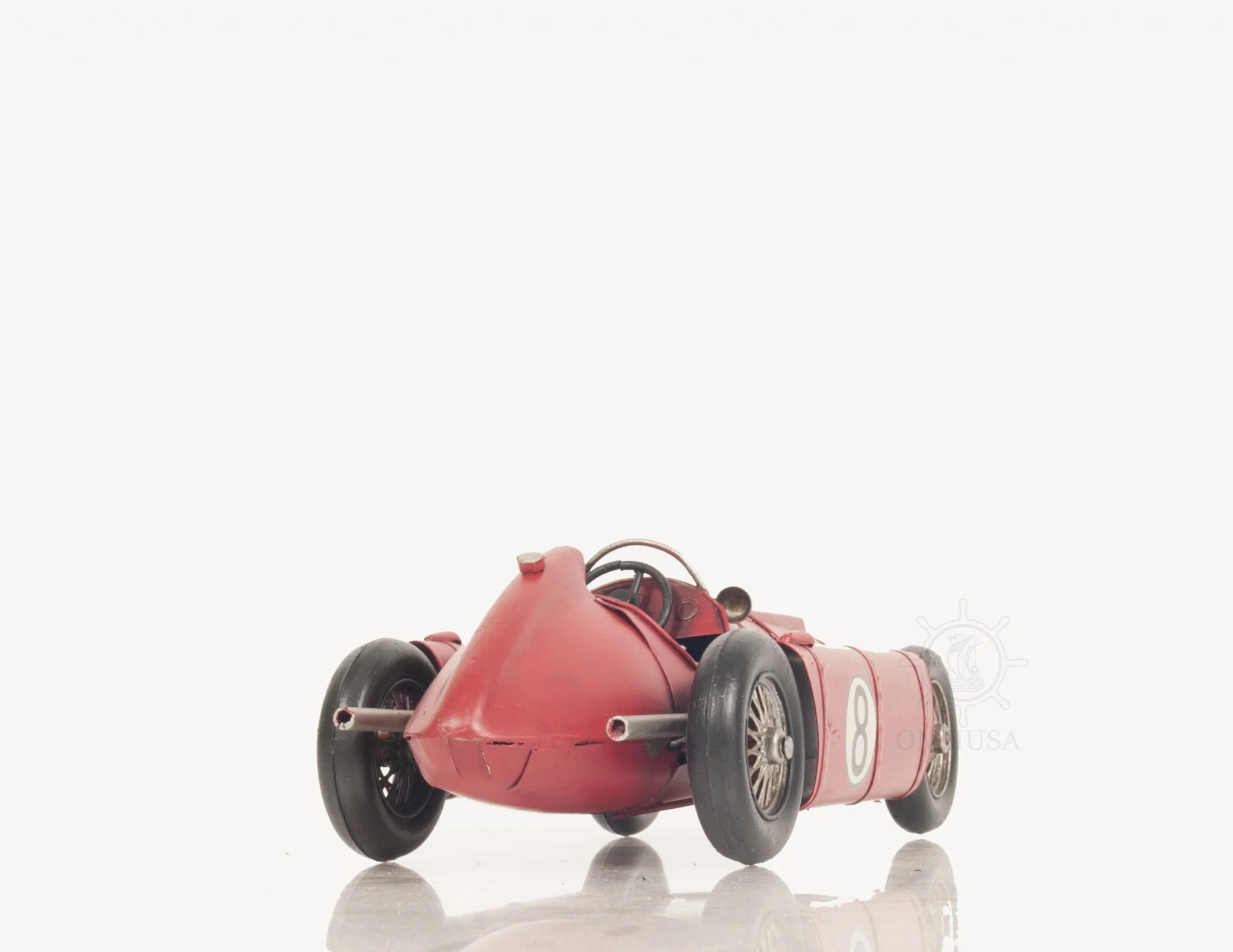 1954 Lancia D50 Sculpture By Homeroots - Image 6
