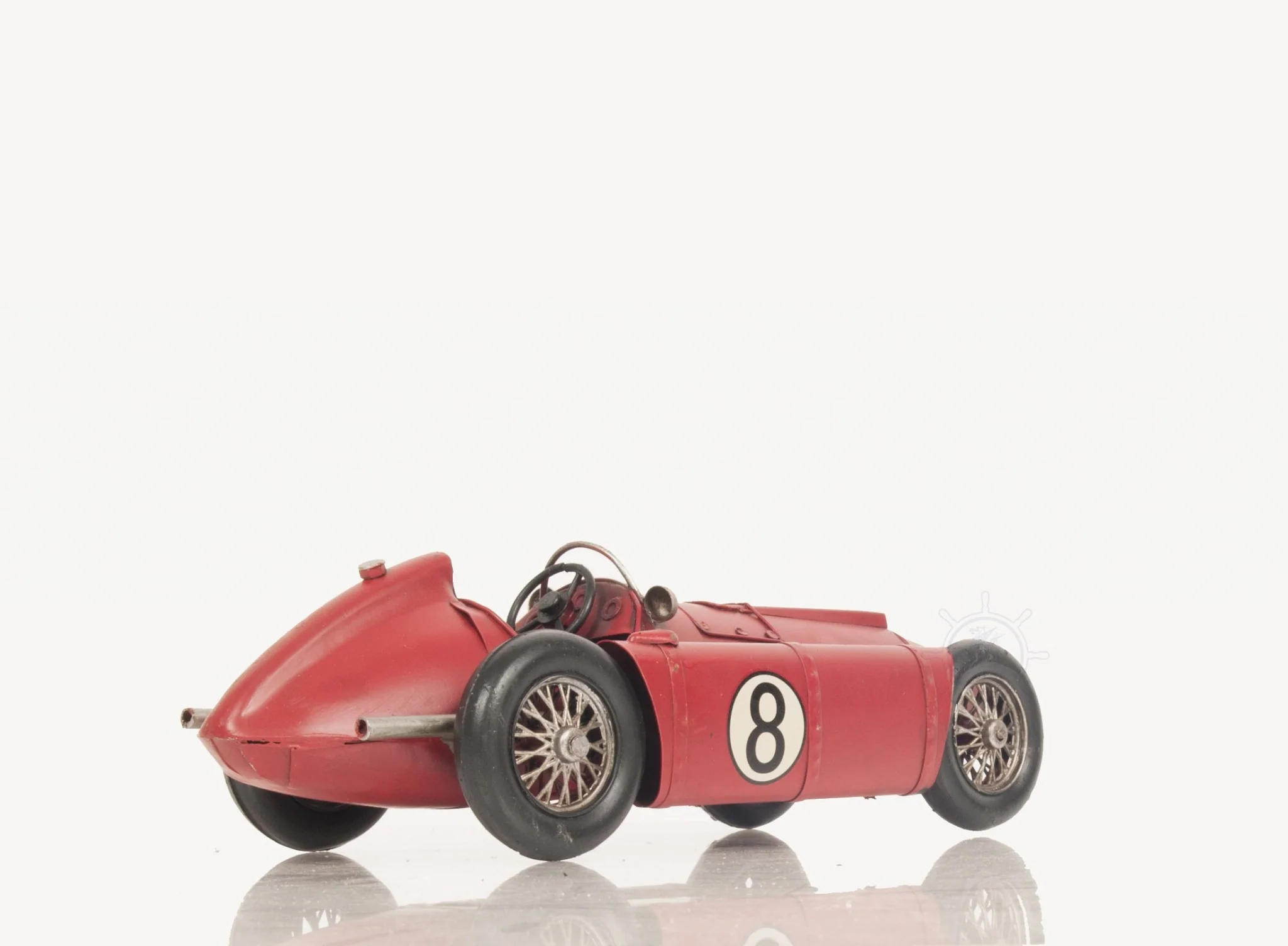 1954 Lancia D50 Sculpture By Homeroots - Image 7