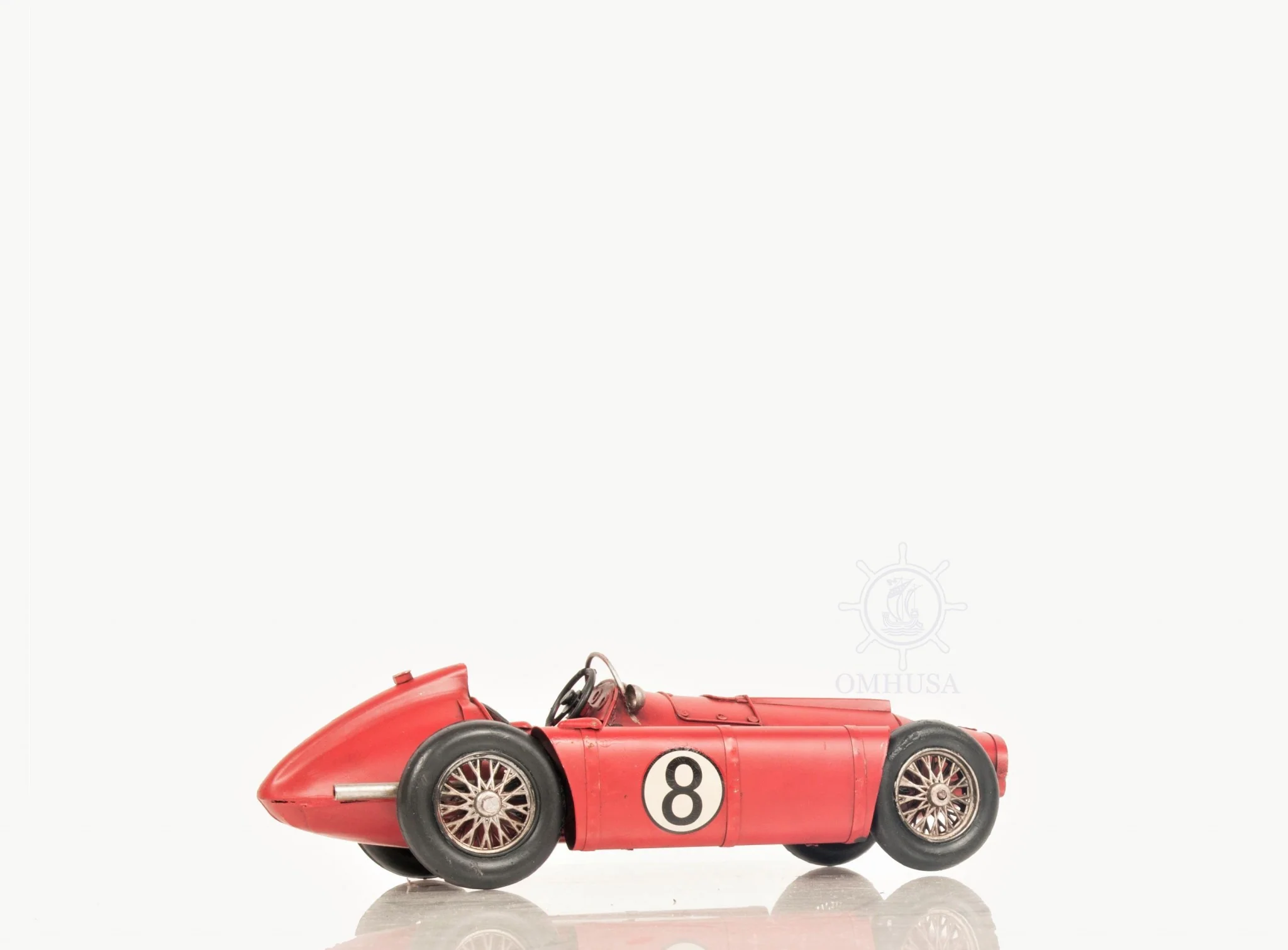 1954 Lancia D50 Sculpture By Homeroots - Image 8