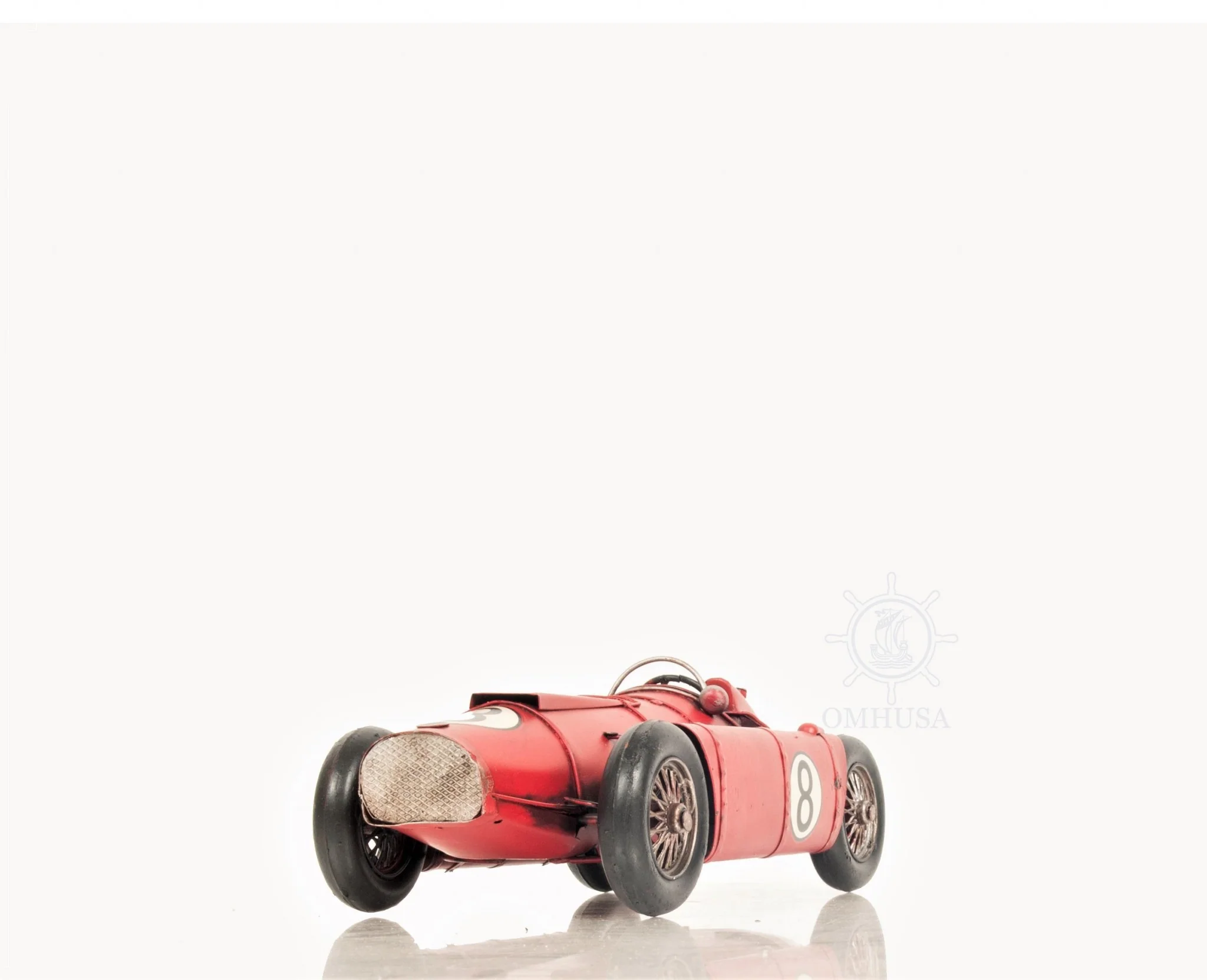 1954 Lancia D50 Sculpture By Homeroots - Image 9
