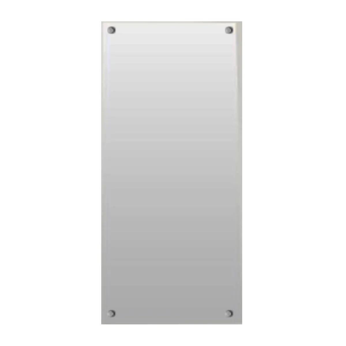 20" MDF and Glass Mirror By Homeroots - Image 2