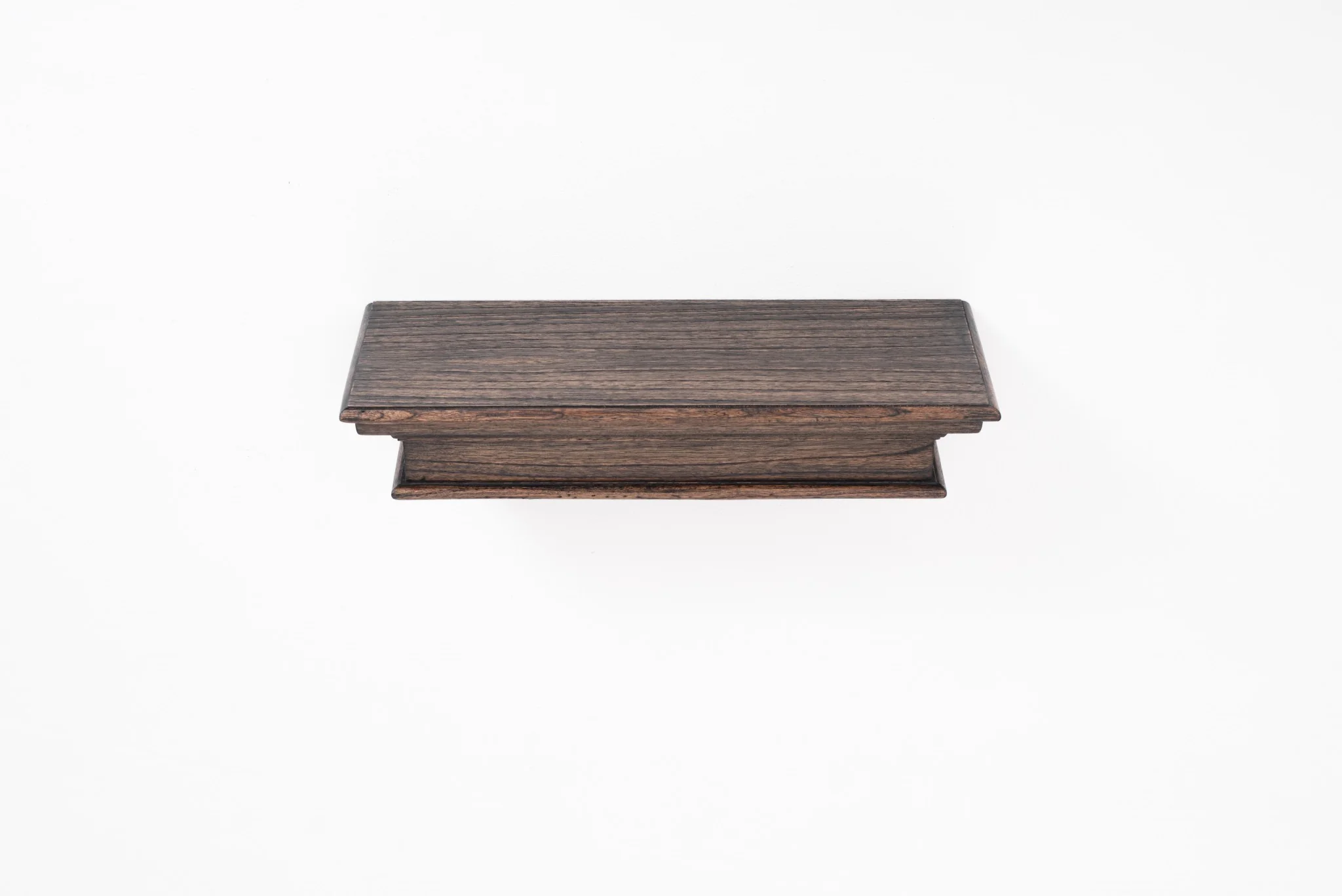 23" Black Wash Floating Wall Shelf By Homeroots - Image 8