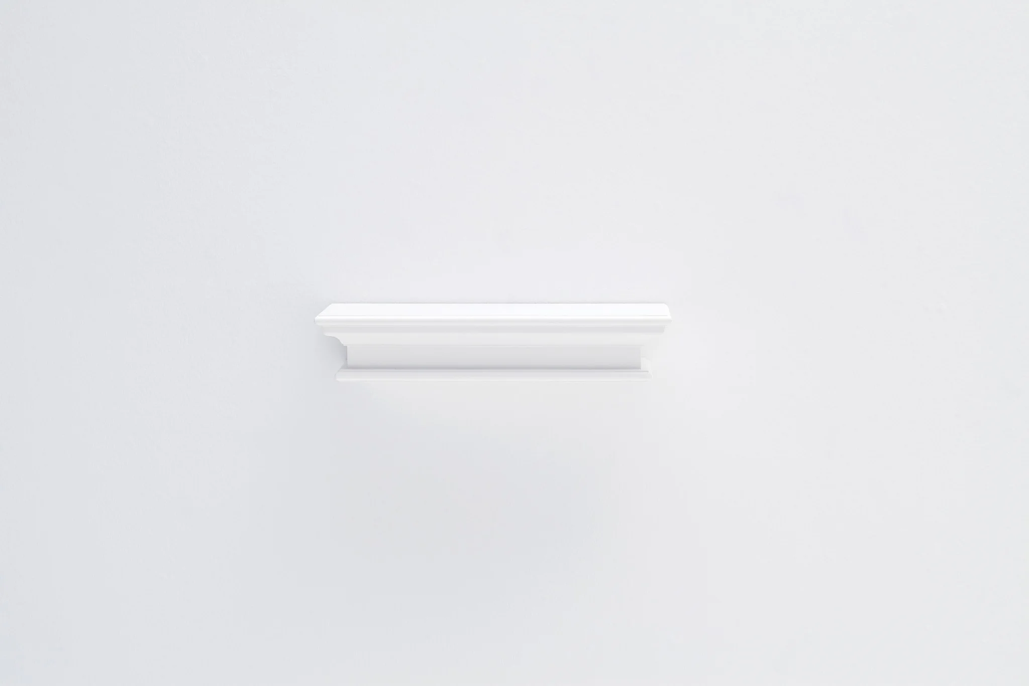 23" Classic White Floating Wall Shelf By Homeroots - Image 9