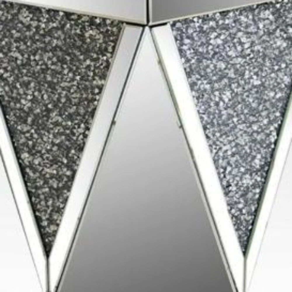 23" Mirrored Square End Table By Homeroots - Image 3