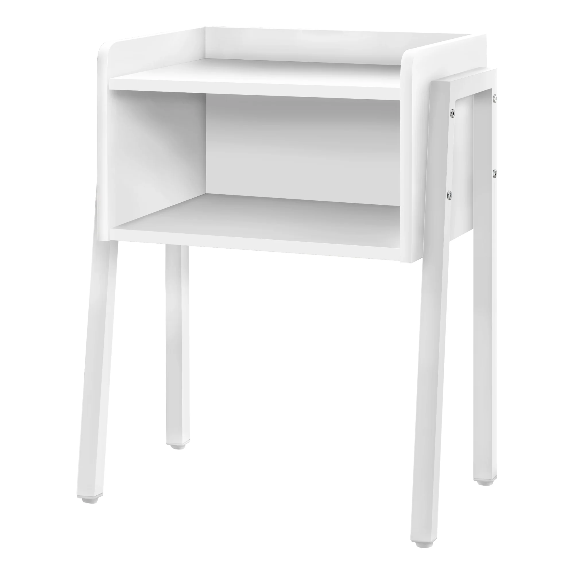 23" Rectangular Grey and Black Metal Accent Table By Homeroots - Image 9
