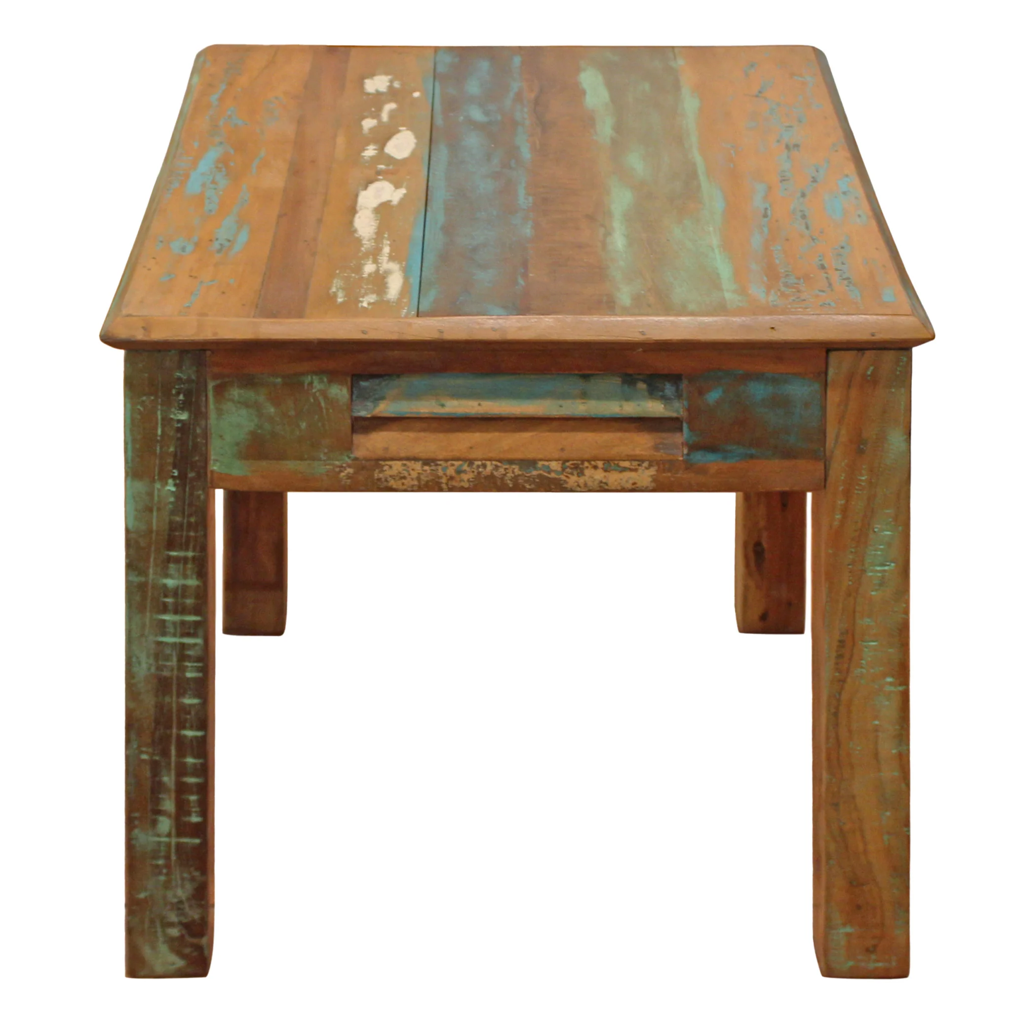 24" Brown Solid Wood Square End Table With Drawer By Homeroots - Image 4