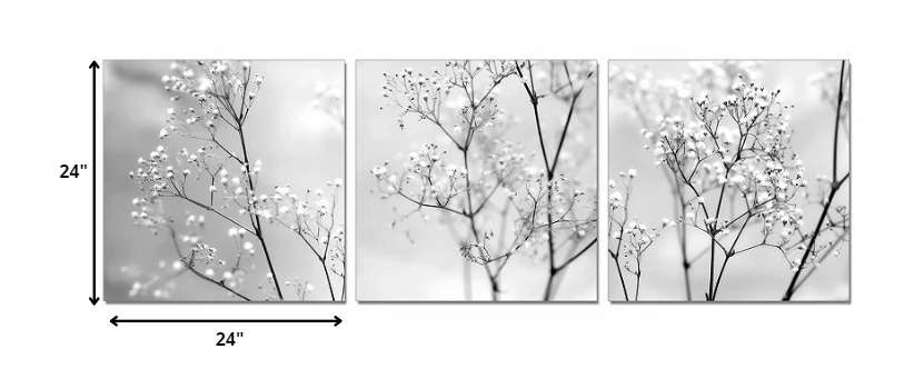 24" Canvas 3 Panels Photo By Homeroots - Image 2