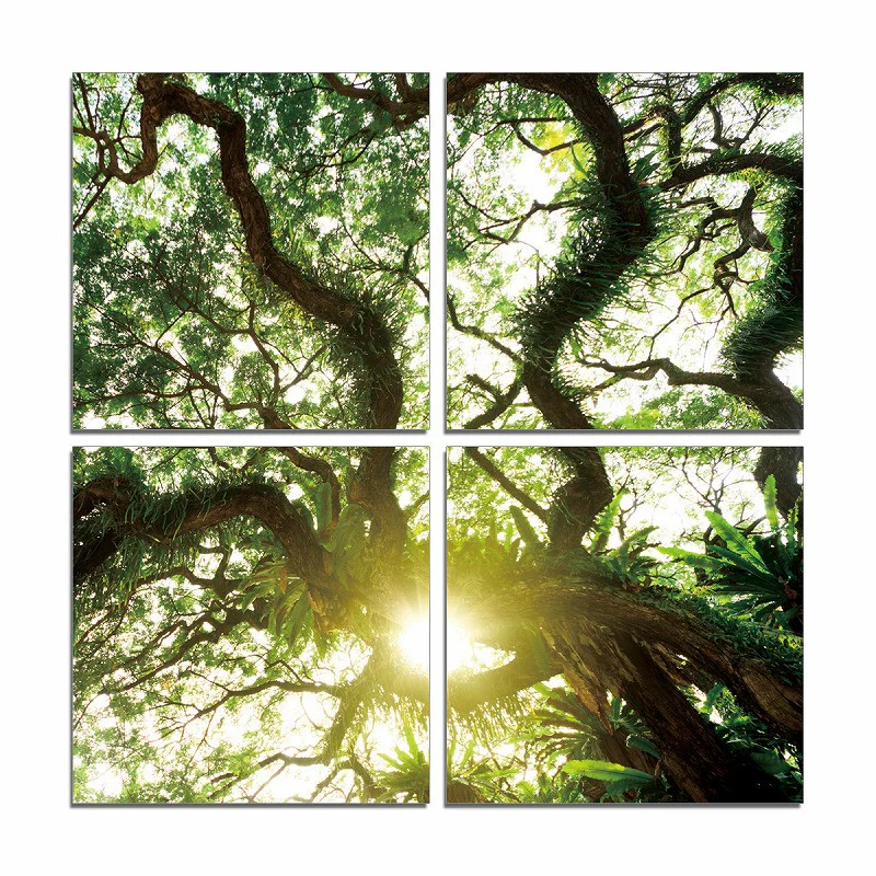 24" Canvas 4 Panels Color Photo By Homeroots - Image 3