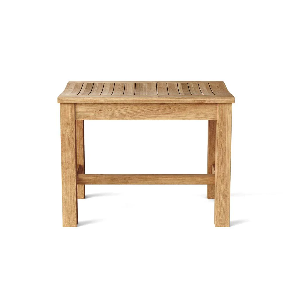 24" Casablanca Backless Chair By Anderson Teak - Image 2