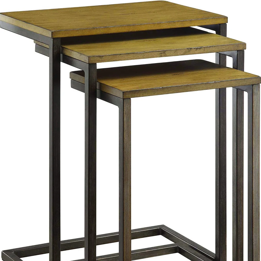 24" Gold Glass Rectangular End Table By Homeroots - Image 4
