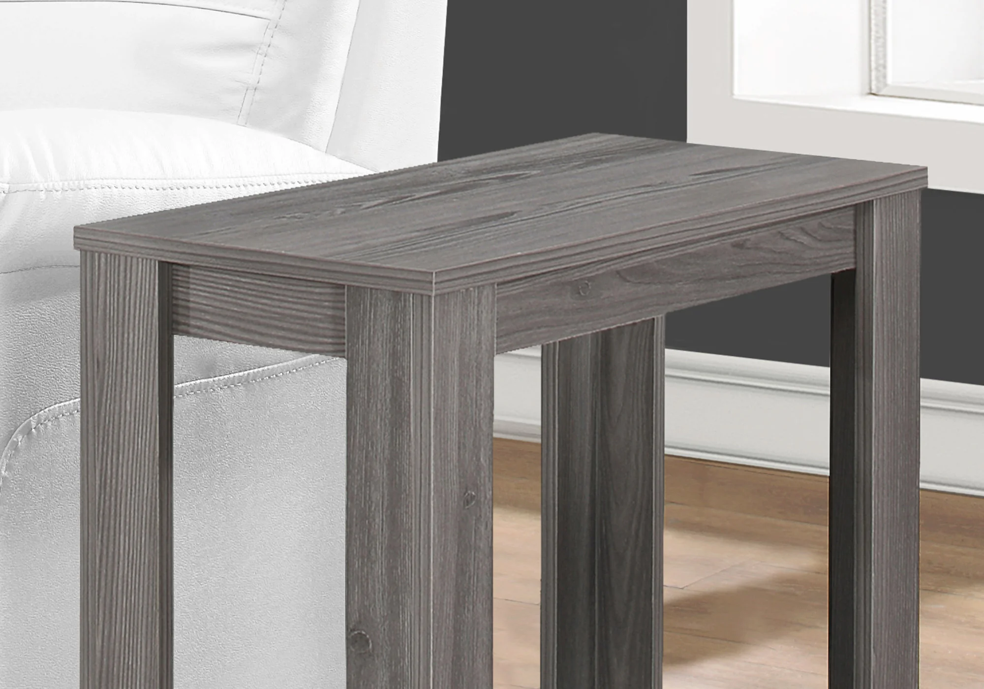24" Gray Console Table With Storage By Homeroots - Image 4