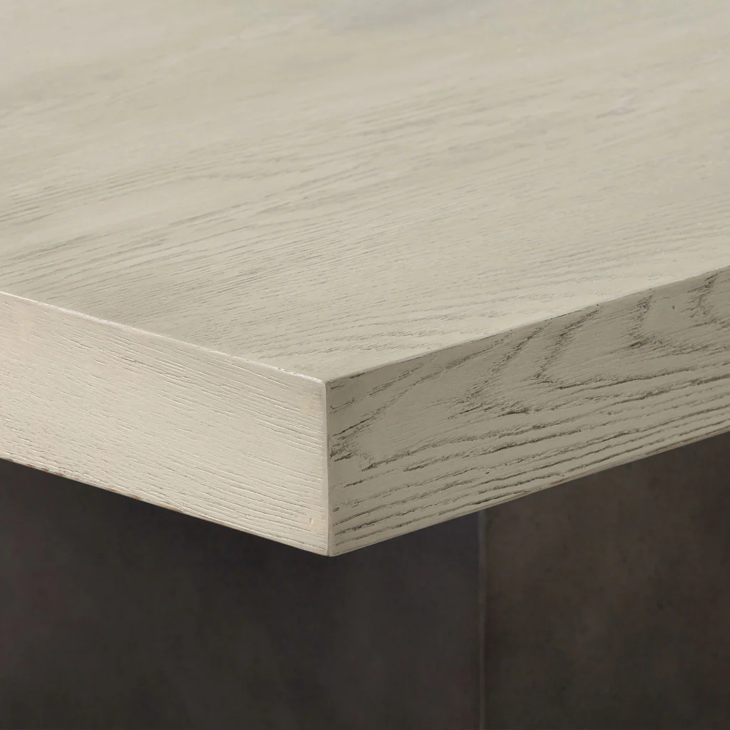 24" Grey Concrete Rectangular Coffee Table By Homeroots - Image 7
