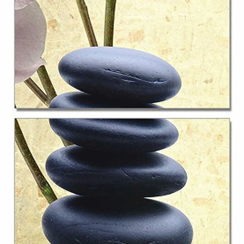 24" Multicolor Canvas Vertical 3 Panels Photo By Homeroots - Image 4