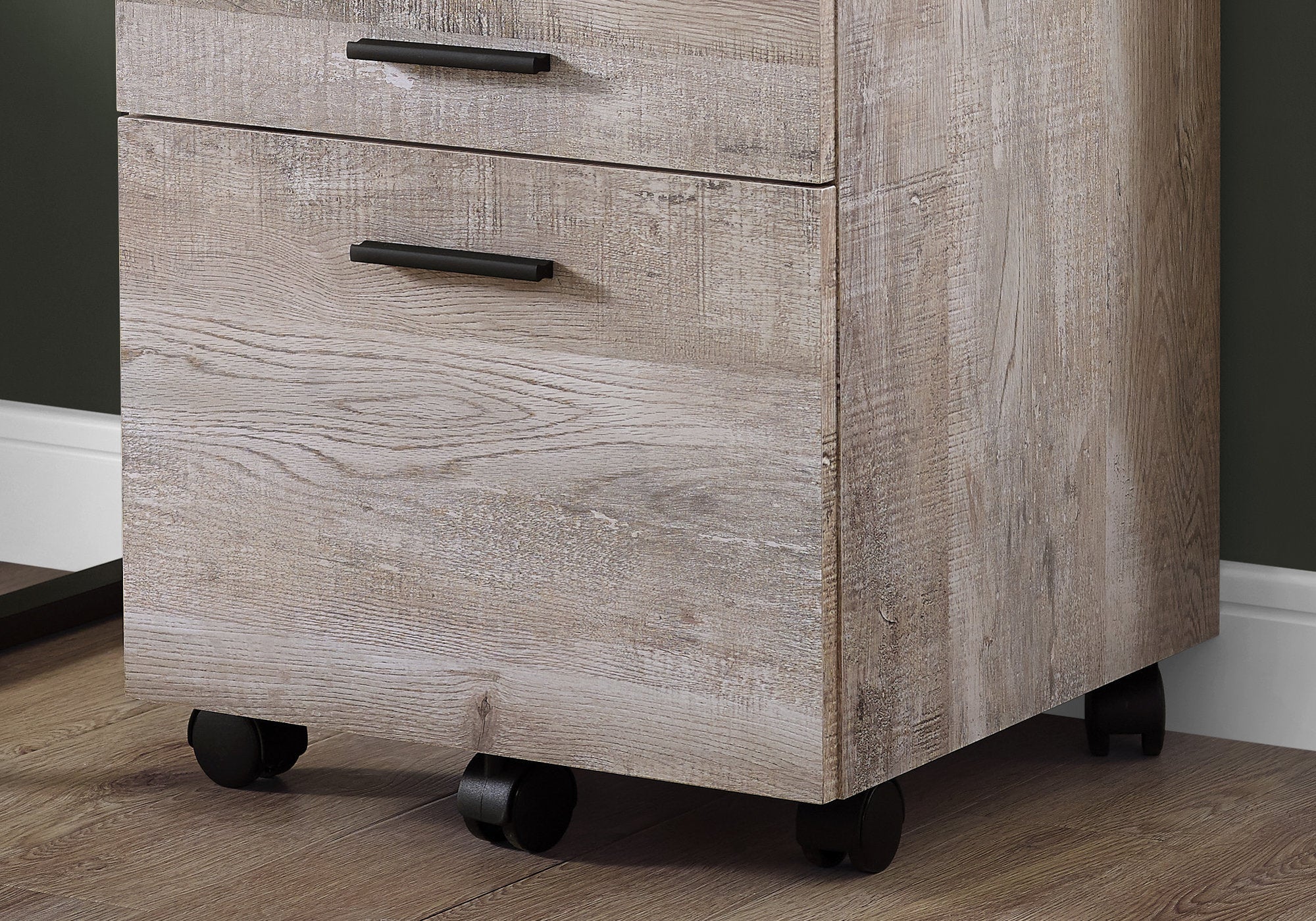 25.25" Particle Board and MDF Filing Cabinet with 3 Drawers By Homeroots - Image 12