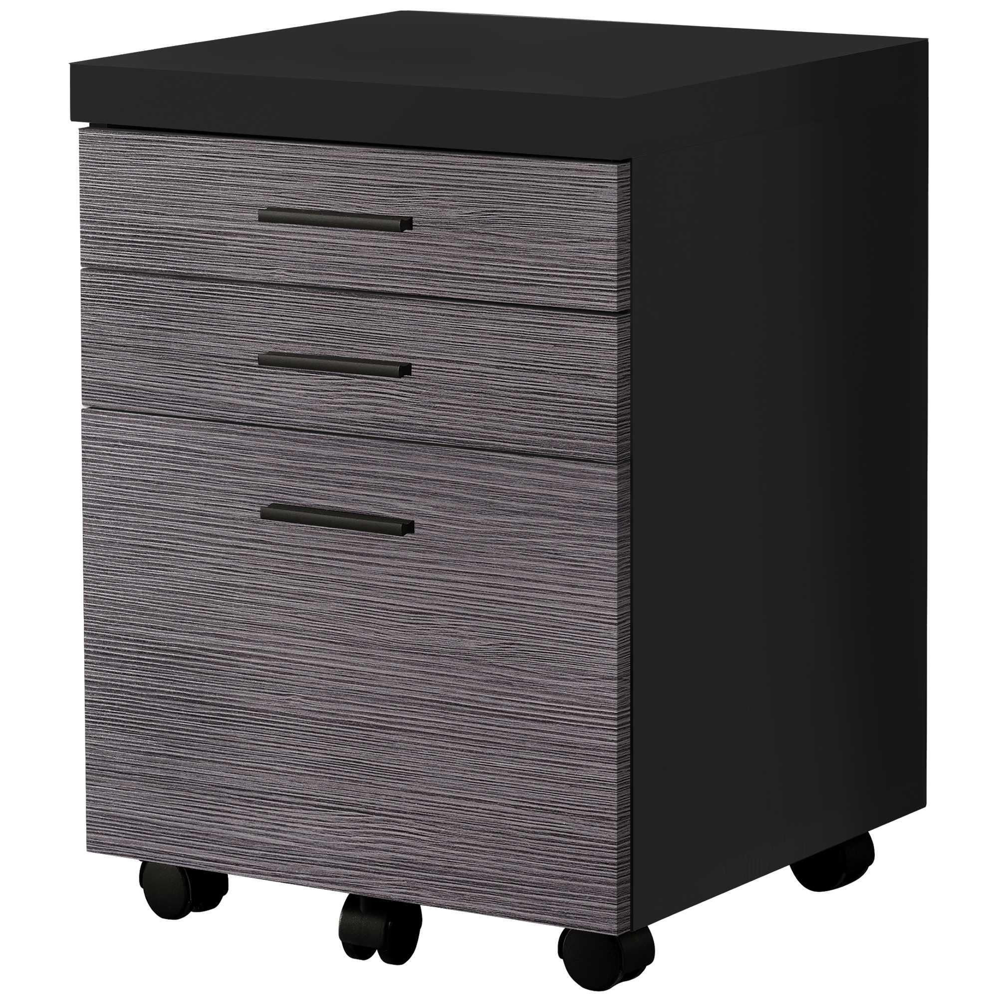 25.25" Particle Board and MDF Filing Cabinet with 3 Drawers By Homeroots - Image 15