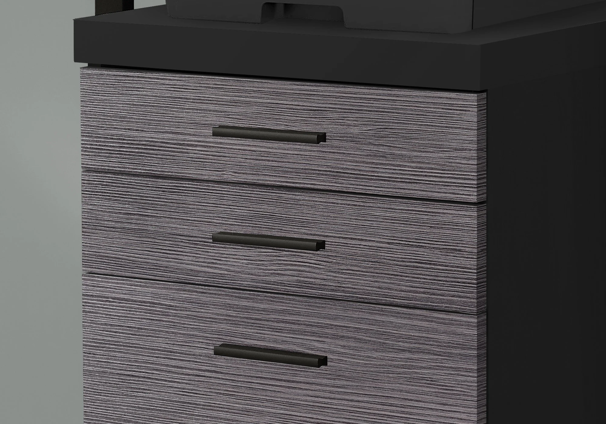 25.25" Particle Board and MDF Filing Cabinet with 3 Drawers By Homeroots - Image 16