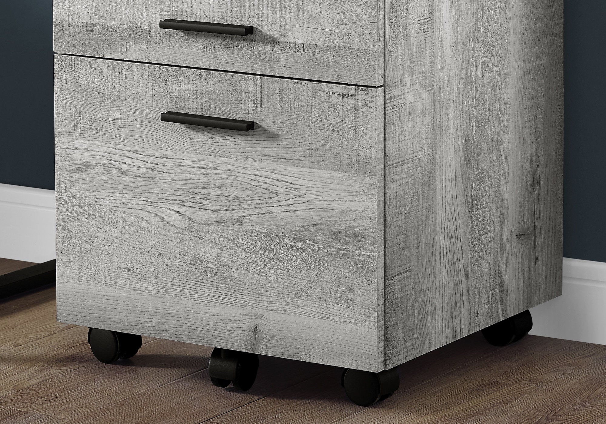 25.25" Particle Board and MDF Filing Cabinet with 3 Drawers By Homeroots - Image 8