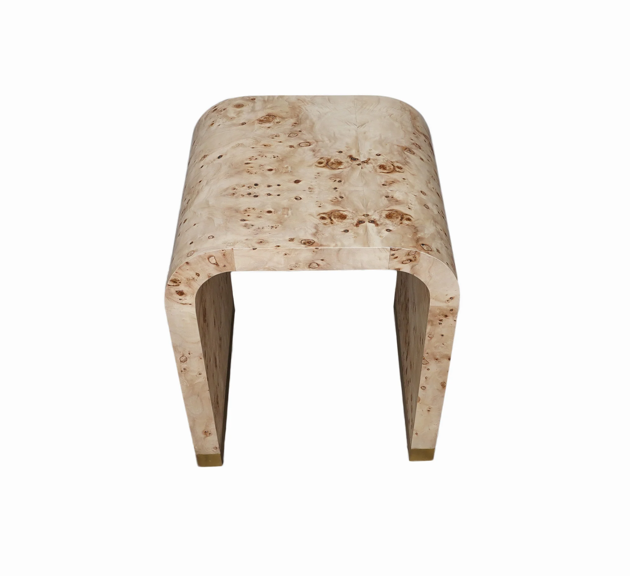 25" Beige Solid Wood Rectangular End Table By Homeroots - Image 2