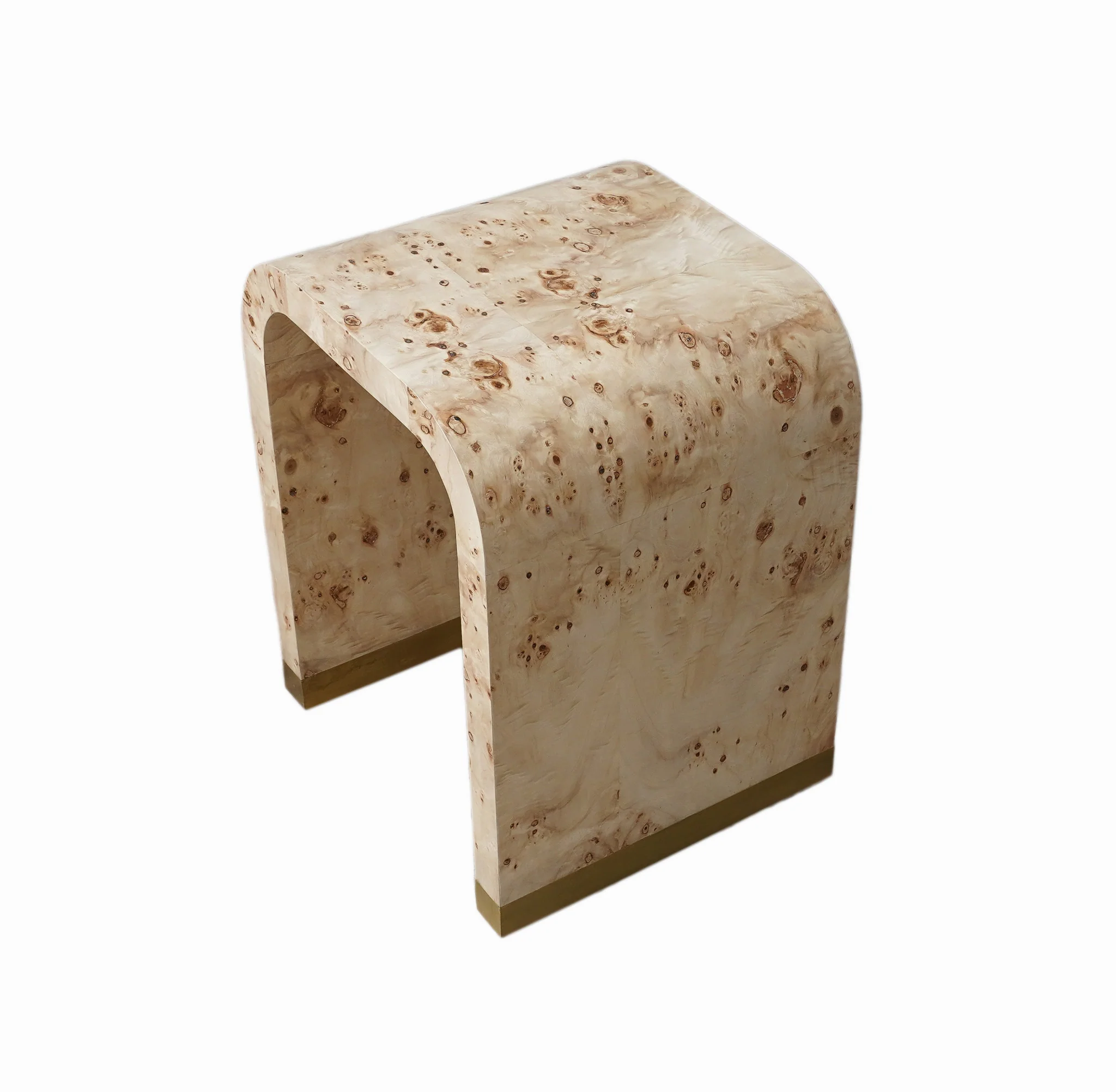 25" Beige Solid Wood Rectangular End Table By Homeroots - Image 6