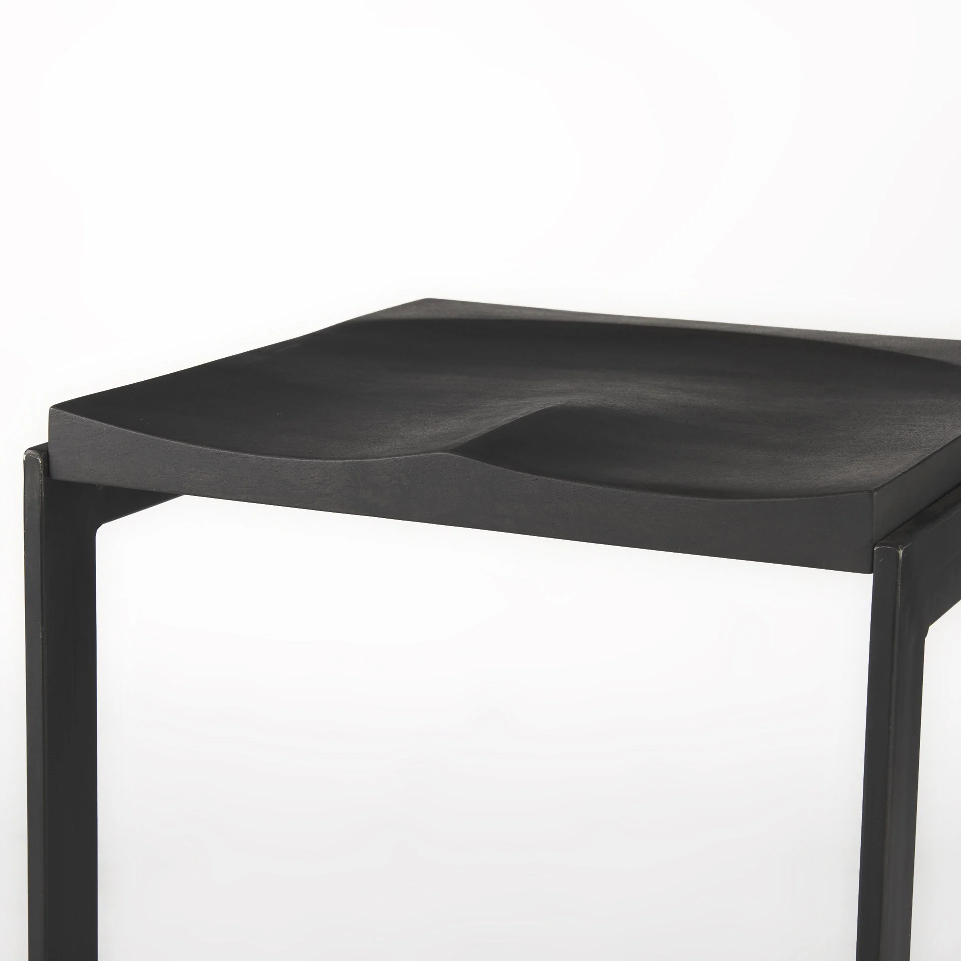 26' Black Cheeky Wood And Metal Counter Stool By Homeroots - Image 6
