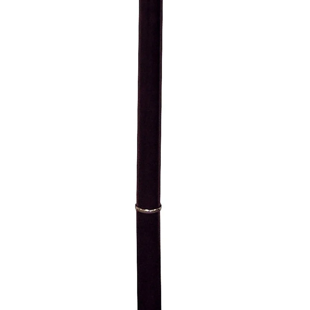 26" Dark Brown Manufactured Wood Half Circle End Table By Homeroots - Image 5