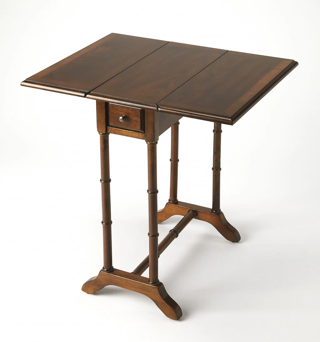 26" Medium Brown Solid And Manufactured Wood Rectangular End Table With Drawer By Homeroots - Image 2