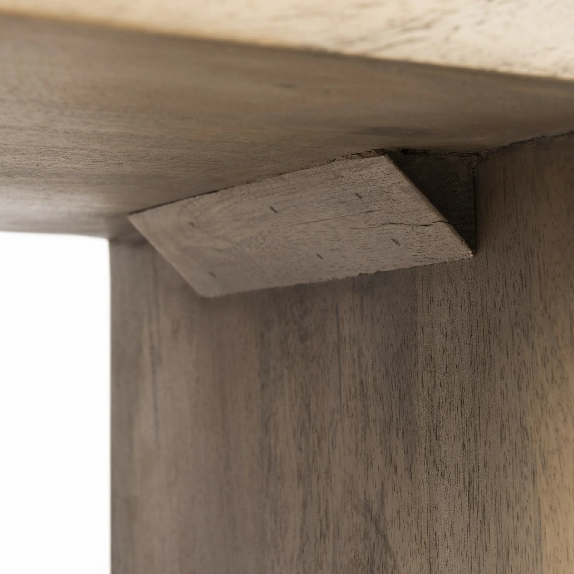 26' Minimal Cool Gray Brown Wood Counter Stool By Homeroots - Image 17