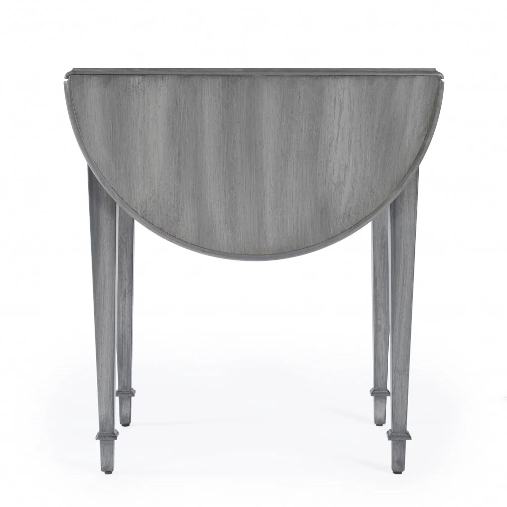 28" Grey Manufactured Wood Oval End Table With Drawer By Homeroots - Image 5