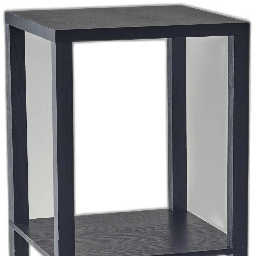 28" H Basic Black Book Case End Table By Homeroots - Image 4