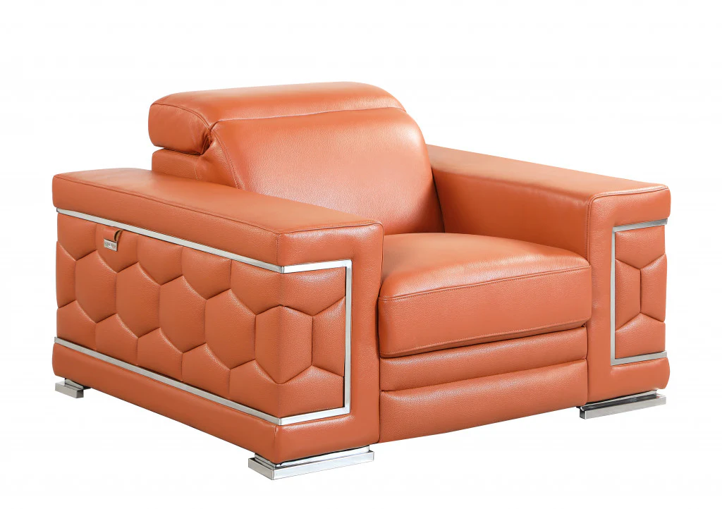 29" to 38" Camel Sturdy Chair By Homeroots - Image 2